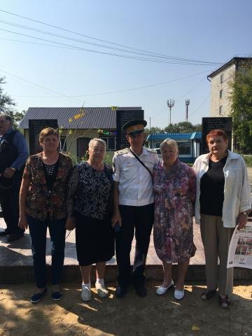 Торжественное открытие памятных пилонов, посвящённых землякам, участникам Великой Отечественной войны 1941-1945 гг