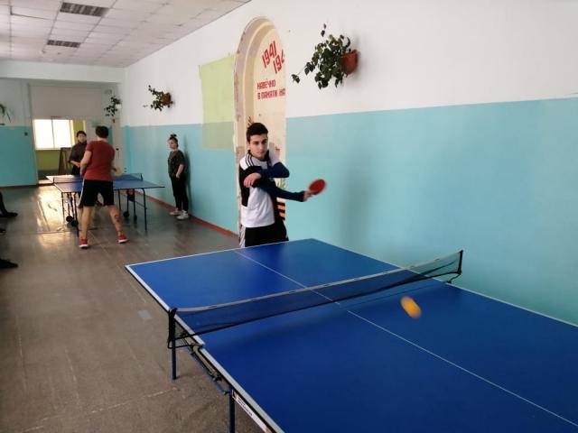 В МБОУ СОШ № 18 пос. Приамурский прошёл турнир по настольному теннису среди учащихся